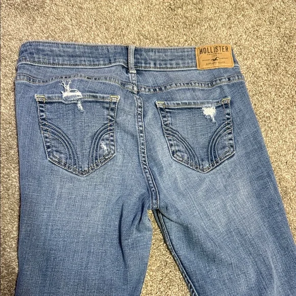 Hollister Super Skinny Distressed Low Rise 5/27 - Picture 6 of 8